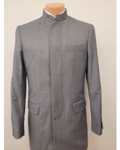 Apollo King Men's Outlet 2 Piece Nehru Style Suit - Hidden Buttons