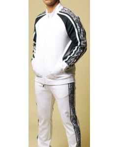 Stacy Adam's Men's 2 Piece Athletic Walking Suit - Sleeve Design