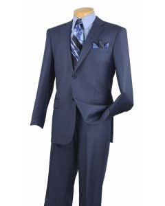 CCO Men's Outlet 2 Piece Executive Suit - Basket Weave Fabric