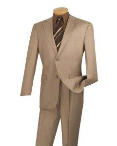 CCO Men's Outlet 2 Piece Executive Suit - Basket Weave Fabric