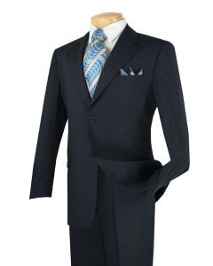 CCO Men's 2 Piece Poplin Outlet Suit - 2 Button Jacket