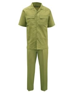 CCO Men's 2 Piece Walking Suit - Short Sleeve Linen