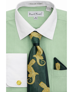 Sage Green Mens Dress Shirts Button Up Shirt for Men