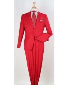 SMB Couture Men's Outlet 2 Piece Executive Suit - Solid Colors