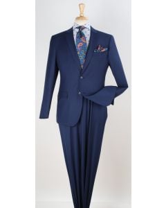 SMB Couture Men's 2 Piece Executive Suit - Solid Colors