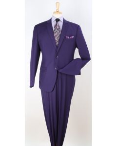 SMB Couture Men's 2 Piece Executive Suit - Solid Colors