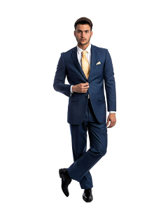 SMB Couture Men's Outlet 2 Piece Executive Suit - Solid Colors