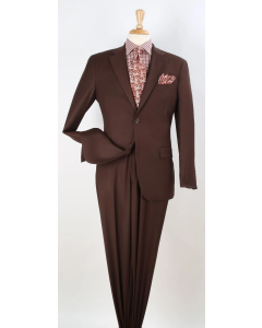 SMB Couture Men's Outlet 2 Piece Executive Suit - Solid Colors