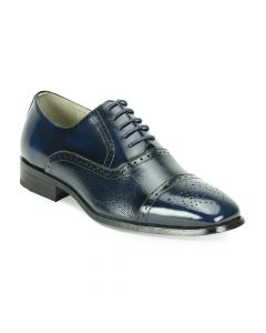 Giorgio Venturi Men's Outlet Leather Dress Shoe - Two Tone Oxford