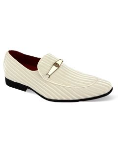 After Midnight Men's Fashion Dress Shoe - Striped Velvet