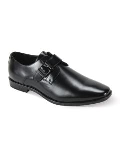 Antonio Cerrelli Men's Wide Fit Fashion Dress Shoe - Fashion Buckle