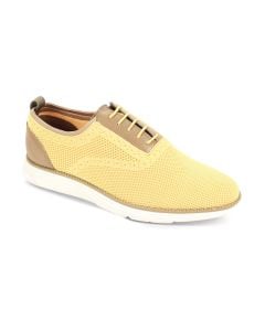 Yellow Casual Mens Shoes Mesh Sneaker