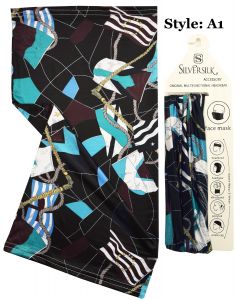 Silversilk Multifunctional Headwear - Creative Patterns