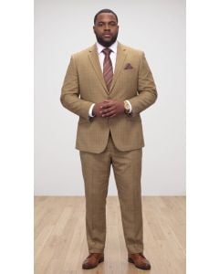 Bronze Suit Big and Tall Suits Man Suit