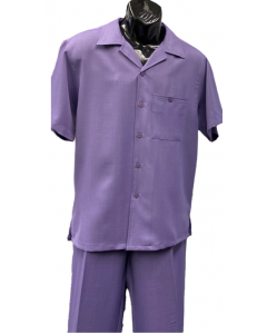 Dreams by Zacchi Men's Outlet Wide Leg 2 Piece Walking Suit - Solid Colors