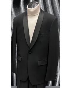 Zacchi Men's Outlet Fashion Dinner Jacket - Bold Satin Lapel