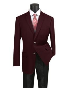 Vinci Men's Executive Sport Coat - Classic Business Coat