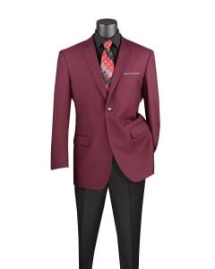 Vinci Men's Executive Sport Coat - Classic Business Coat