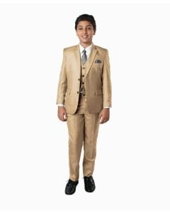 Tazio Boy's Outlet 5 Piece Suit with Shirt & Tie - Classic Executive