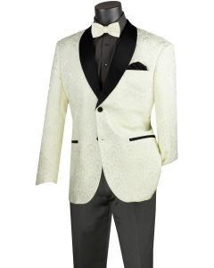 Vinci Men's 2 Button Sport Coat  - Vibrant Jacquard