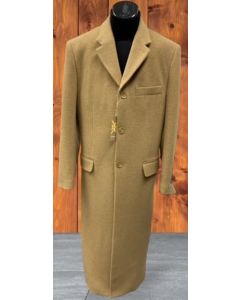 XXIOTTI Brady Men's Cashmere Blend Full Length Top Coat