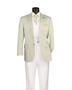 Light Green Blazer Stretch Jackets for Men
