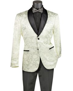 Vinci Men's Slim Fit Sport Coat - Silky Jacquard