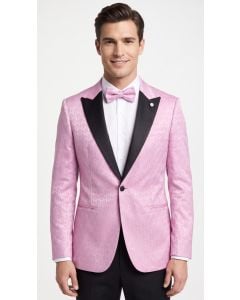 Lilac Blazer Men's Sport Coats with Bowtie