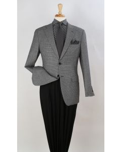 Apollo King Men's 100% Wool Sport Coat - Single Breasted Coat