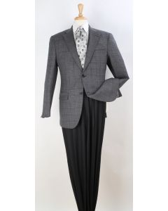 Apollo King Men's 100% Wool Sport Coat - Single Breasted Coat