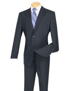 Carlo Lusso Men's Outlet 2 Piece Executive Suit - Solid Colors