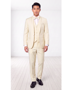 Statement Men's Outlet 3 Piece Tuxedo - Tone on Tone Lining