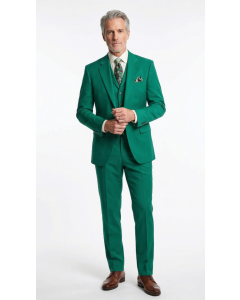 Emerald Green Suit Mens Suits Notch Lapel
