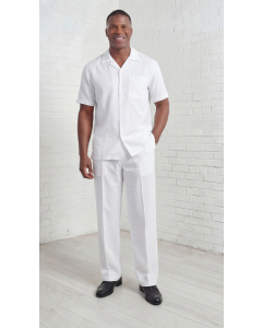CCO Men's Outlet 2 Piece Walking Suit - Linen Texture