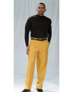 Zacchi Men's Pleated Pants - Classic Style