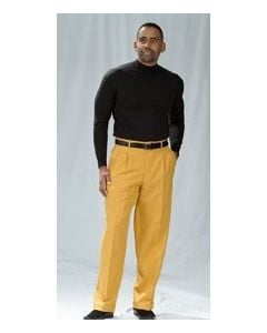 Zacchi Men's Pleated Pants - Classic Style
