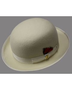 Off White Derby Hats For Men
