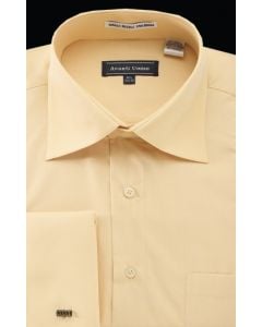 Avanti Uomo Men's Outlet French Cuff Dress Shirt - Wrinkle Free Fabric
