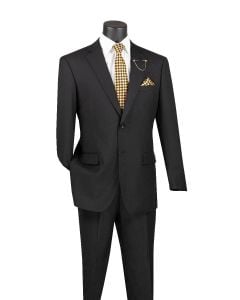 Vinci Men's Outlet 2 Piece Wool Feel Executive Suit - Modern Business