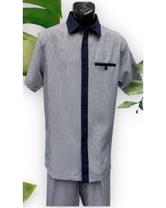 Dreams by Zacchi Men's 2 Piece Walking Suit - Houndstooth Set