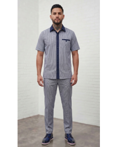 CCO Men's Outlet 2 Piece Walking Suit - Houndstooth Set