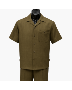 Dreams by Zacchi Men's Wide Leg 2 Piece Walking Suit - Light Texture