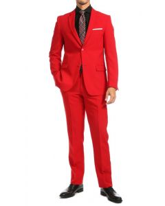 Genesis by Apollo King Men's Outlet 2 Piece Suit - Solid Colors