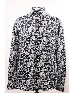Daniel Ellissa Men's Outlet Fashion Dress Shirt - Two Tone Floral