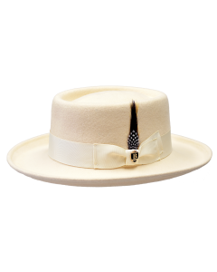 Bruno Capelo Men's 100% Australian Wool Hat - Gambler Style