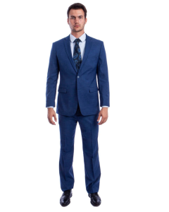 Apollo King Men's 2pc Executive Outlet Suit - 100% Linen