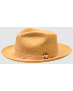 Bruno Capelo Men's Australian Wool Fedora Hat - Pinch Front