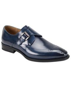 CCO Men's Outlet Leather Dress Shoe - Sleek Leather Buckle
