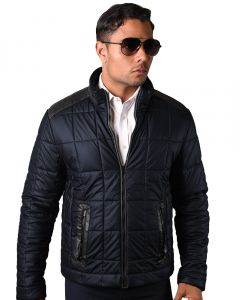 Statement Men's Outlet Fashion Jacket - Quilted Bomber Jacket