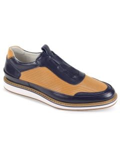 Giovanni Men's Outlet Leather Sneaker Shoe - Slip On
